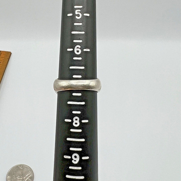 Estate JAMES AVERY A Mother's Love Sterling Silver 925 Ring - Size 7 - Picture 5 of 5